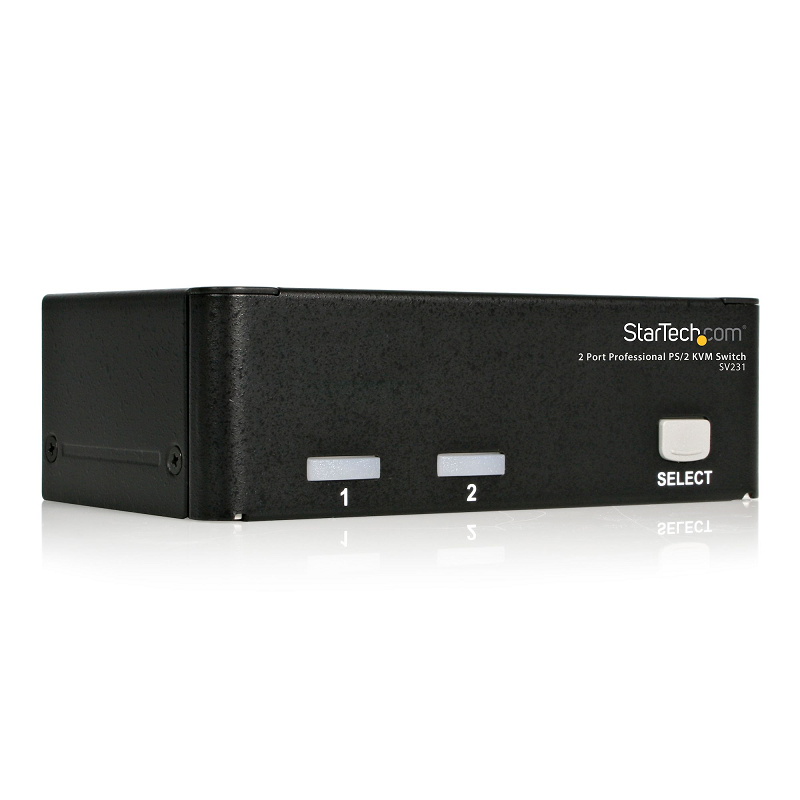 StarTech SV231 2 Port Professional PS/2 KVM Switch